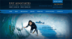 Desktop Screenshot of entsurgicalgroup.com